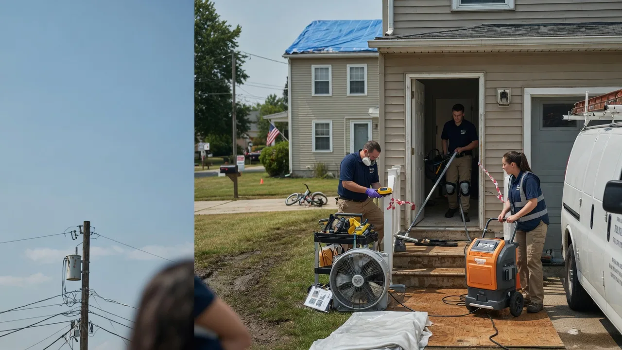 Water Damage Repair in Rogers, NE near me